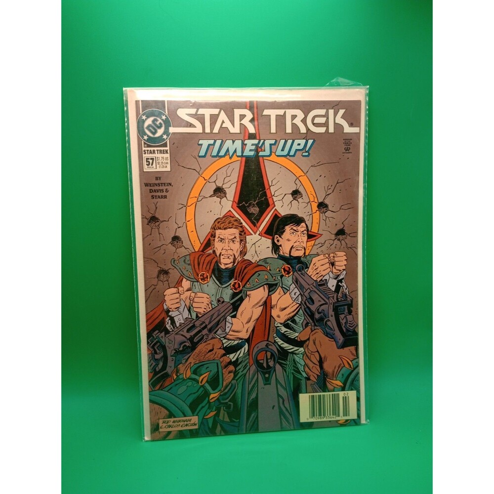 Star Trek Dc Comic Book  Times Up!  By Weinstein Davis And Starr